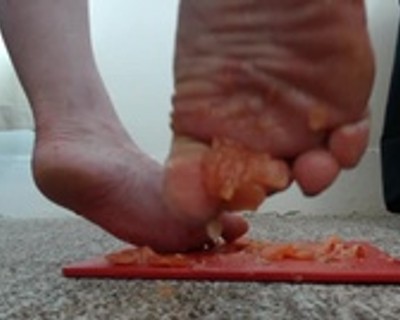 Tomato Foot Fetish Crush